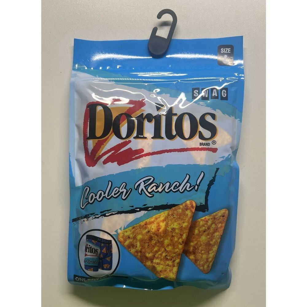 Mens Large 34-36 Doritos Cooler Ranch‎ SWAG Boxer Briefs One Pair New In Bag